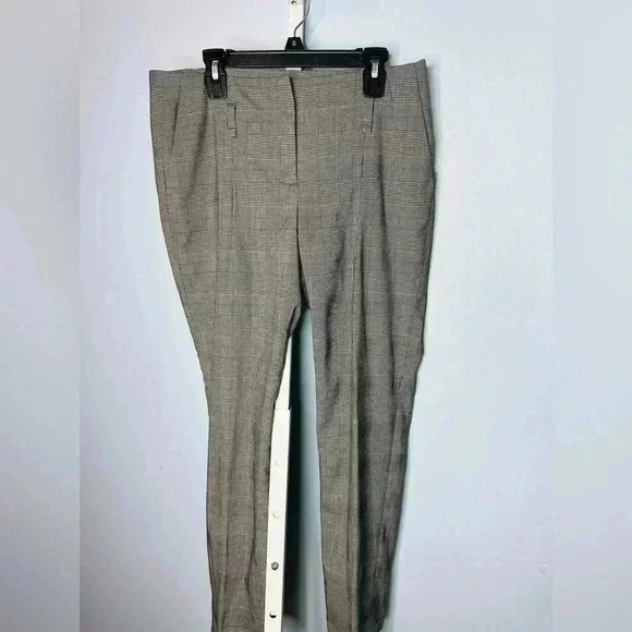 ❤️Zara Women's Gray Plaid Business Casual Dress Pants Size Small - Picture 1 of 5